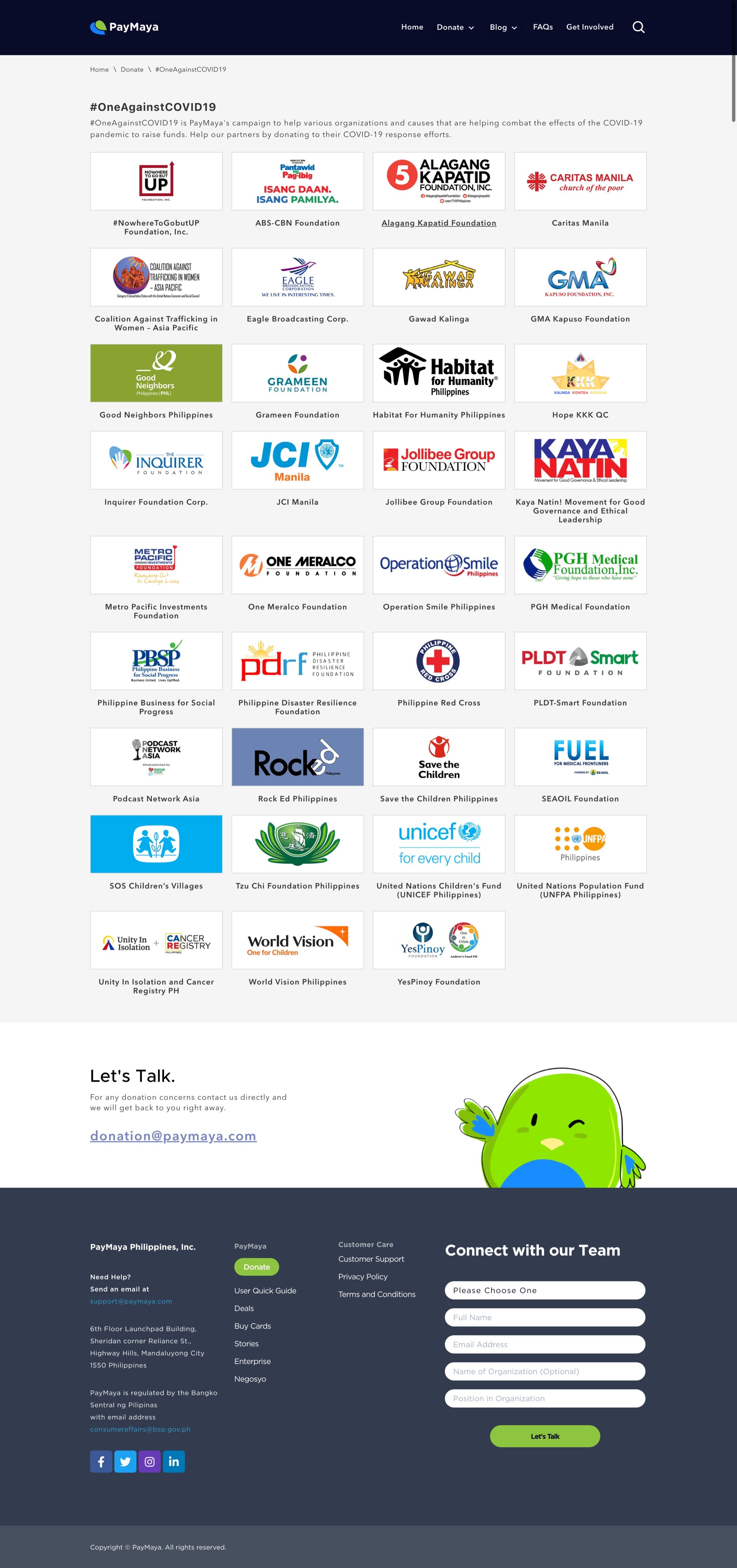 PayMaya Donations screenshot 3