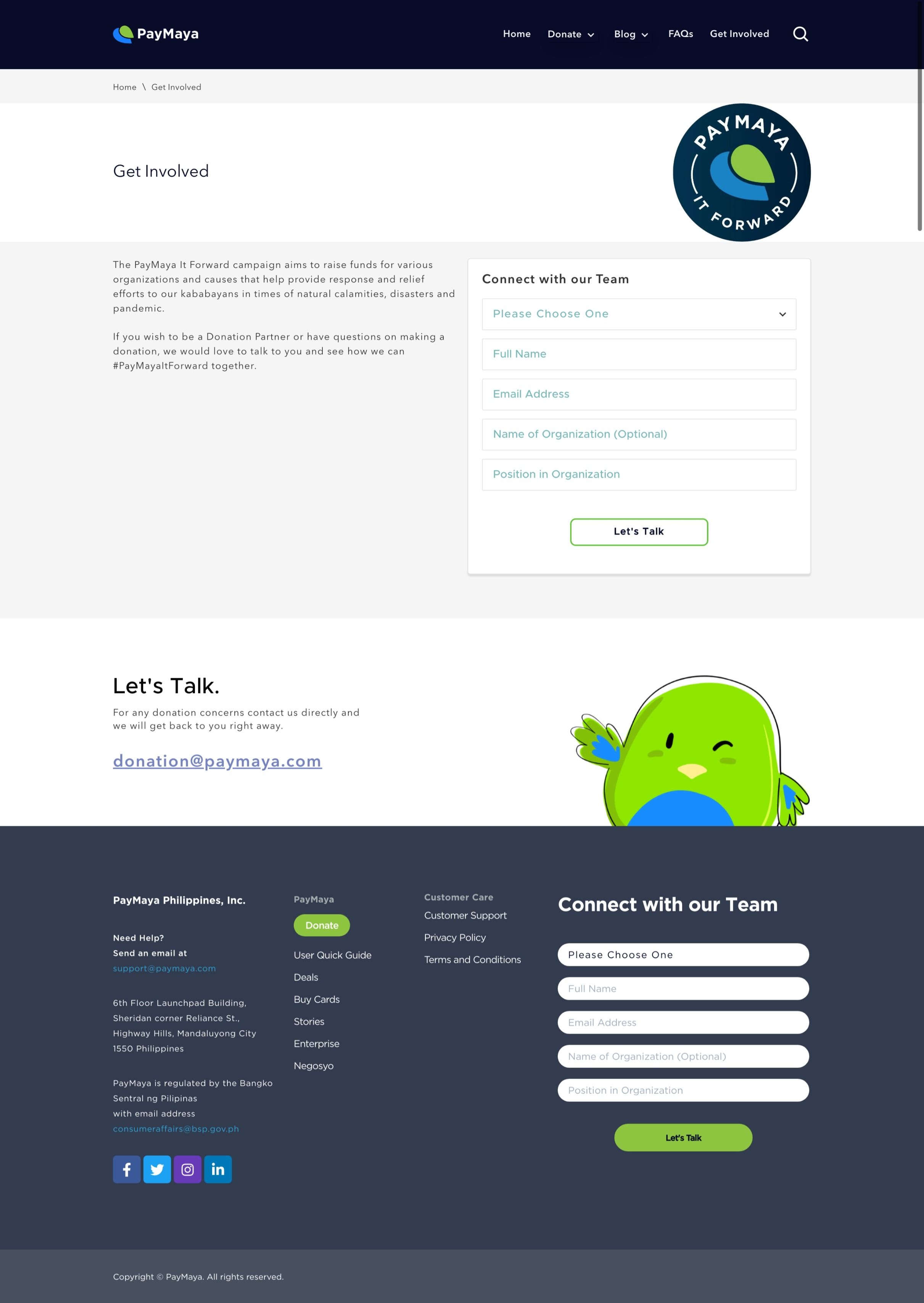 PayMaya Donations screenshot 5