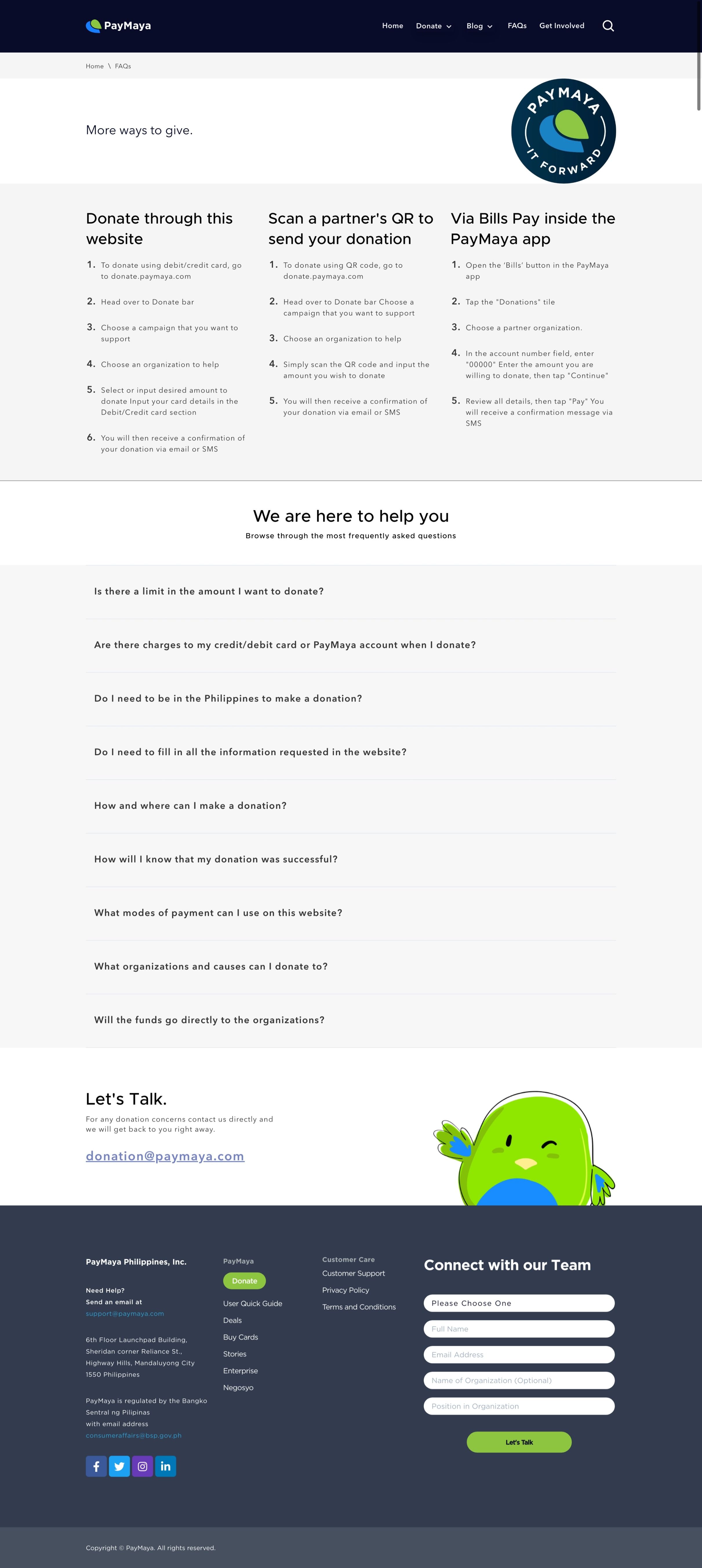 PayMaya Donations screenshot 6