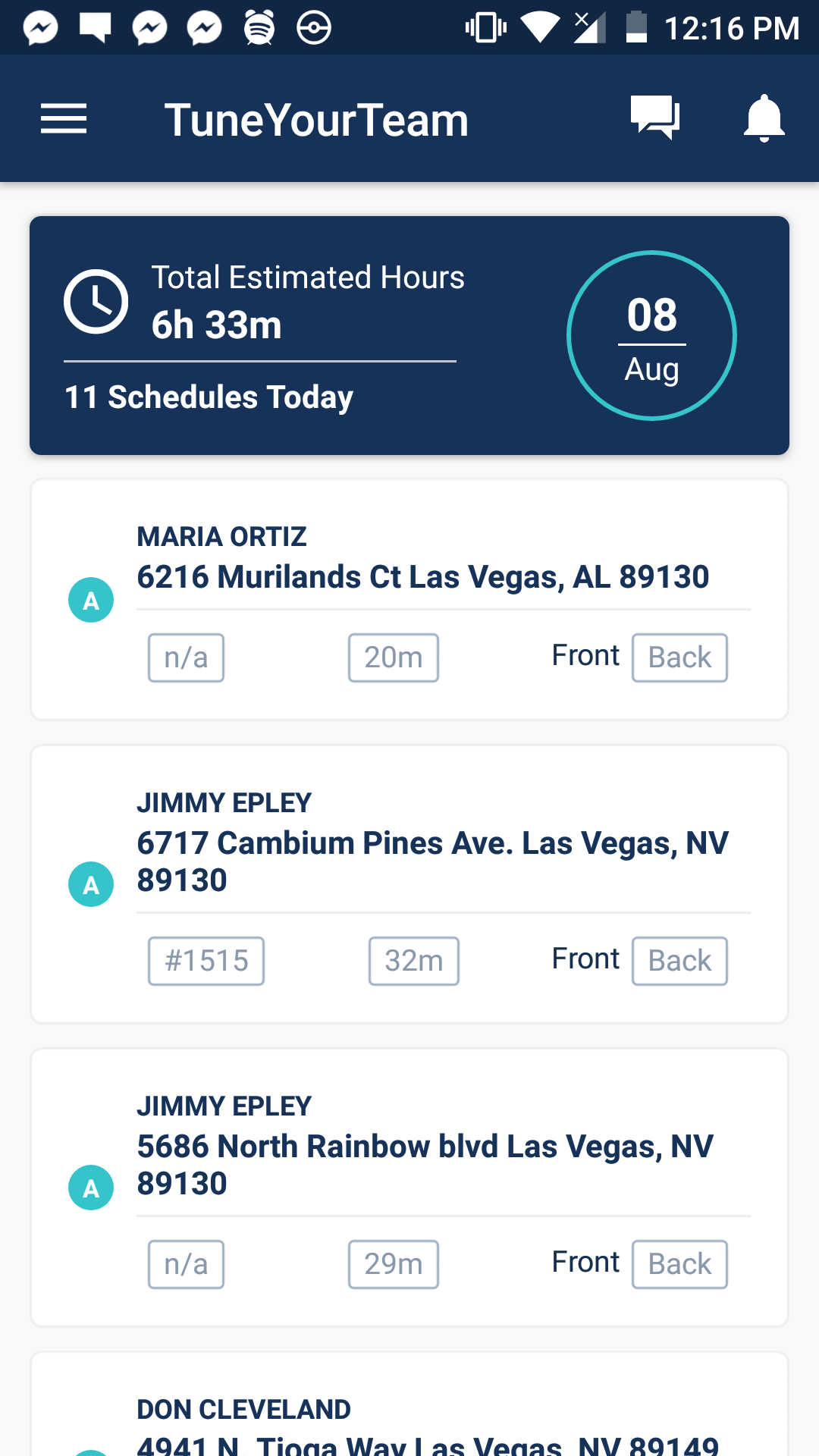 TuneYourTeam screenshot 9